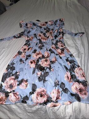 Dress neckline close-up